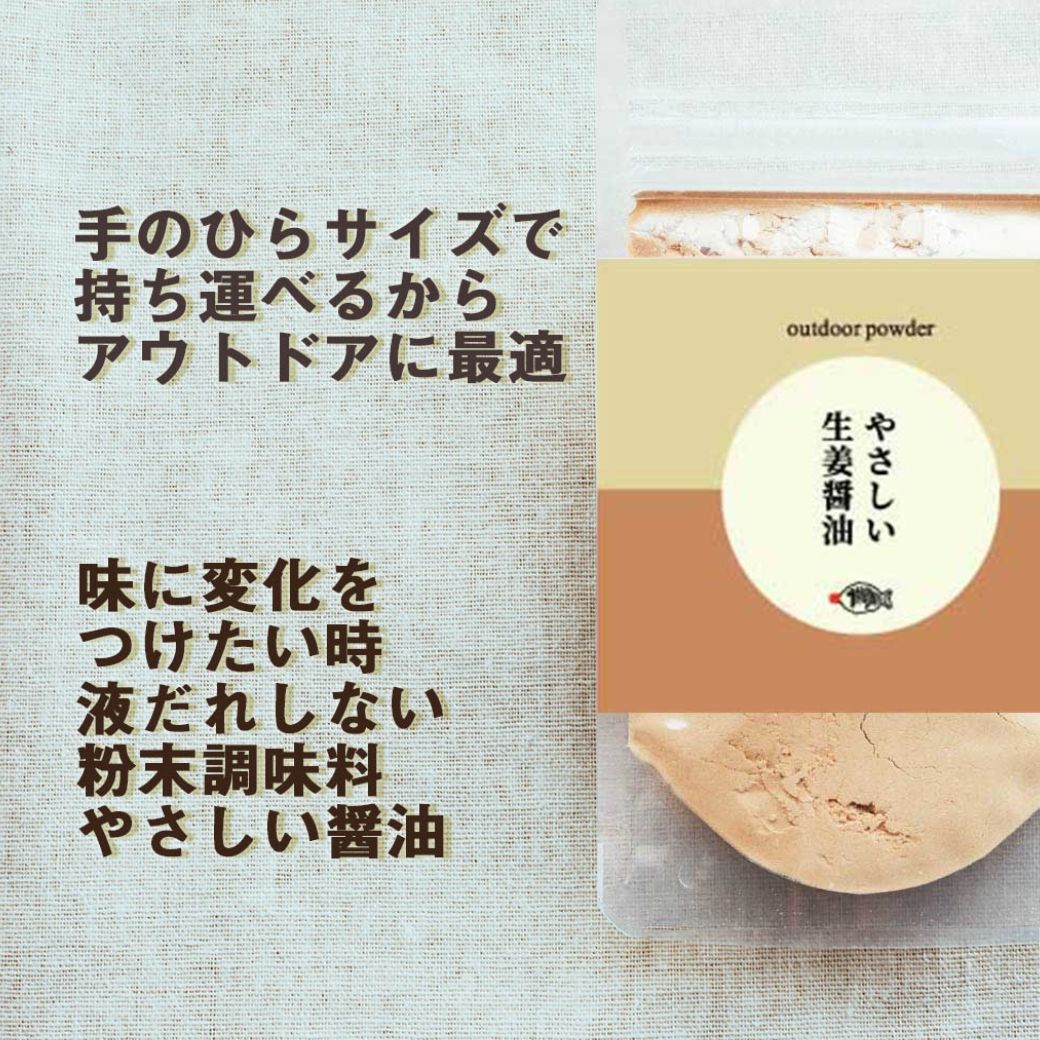 やさしい生姜醤油